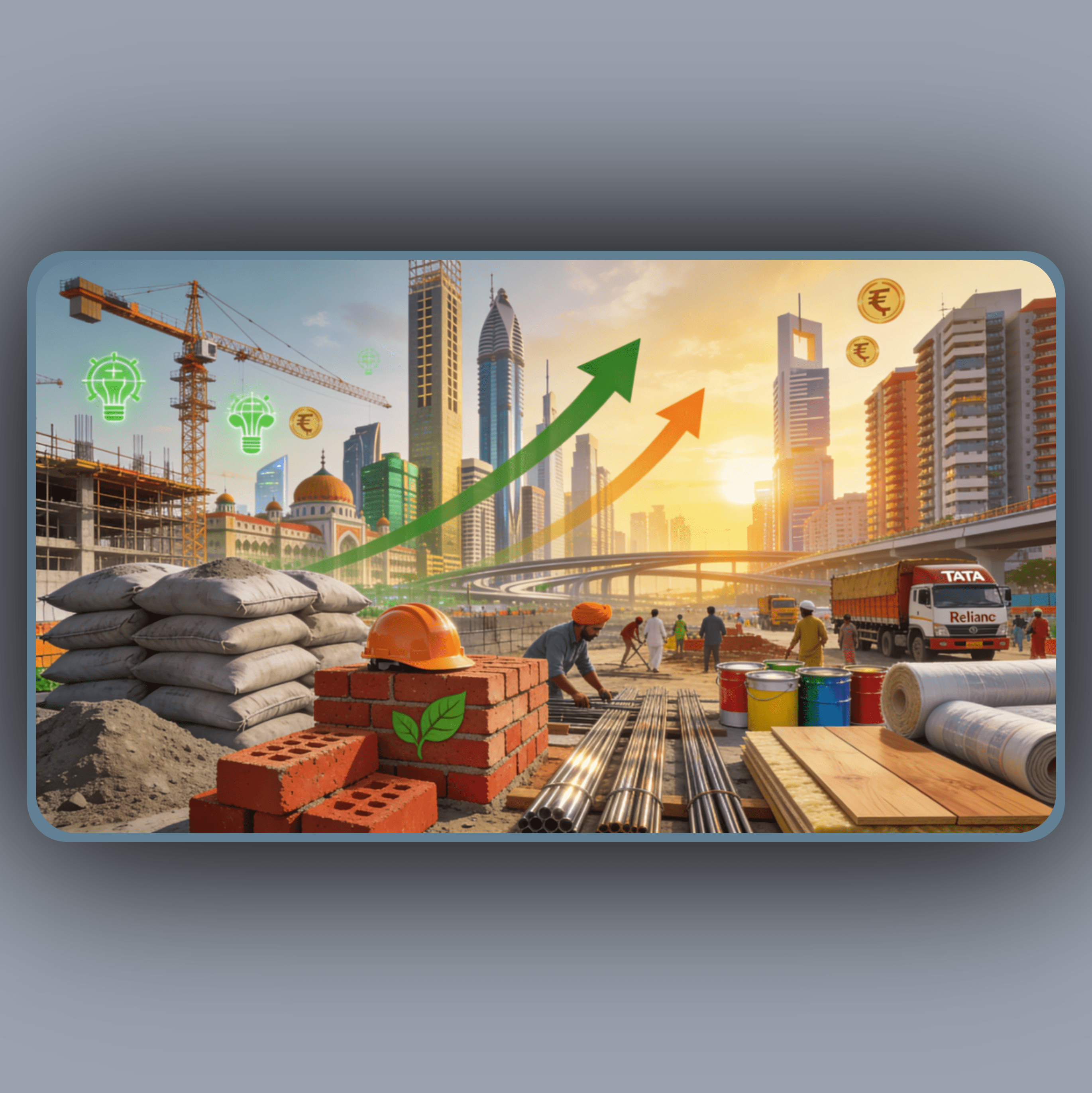 How Construction Materials Industry is producing is transforming India
