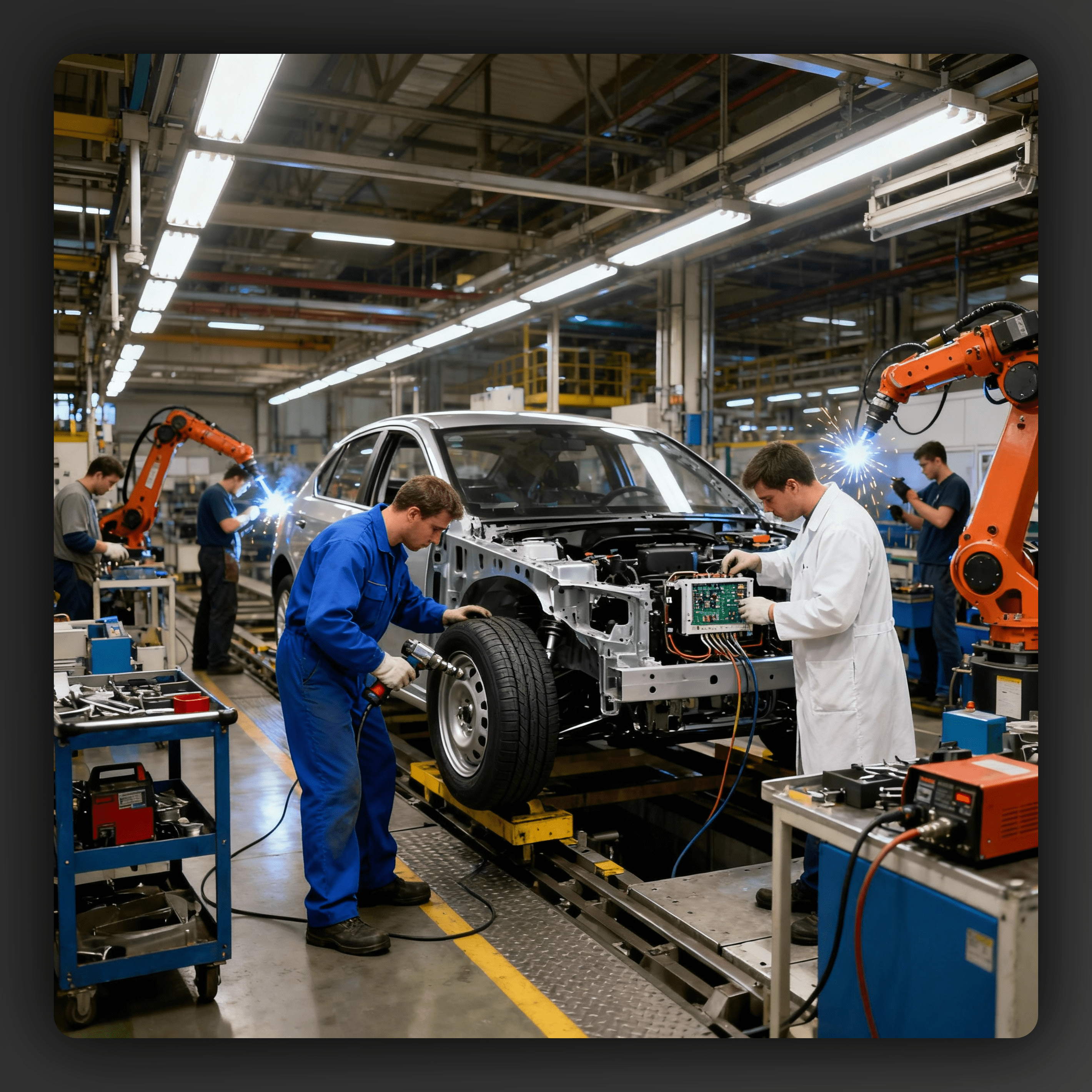 Sub-industries of Automobile Sector of India