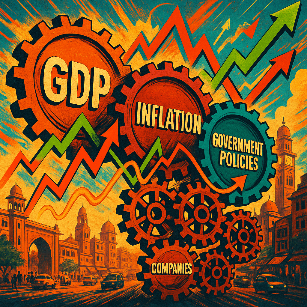 How do macro economic events influence Nifty and Sensex performance?